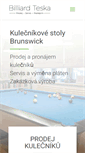 Mobile Screenshot of billiard-brunswick.cz